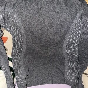 Figs Women's Charcoal Long Sleeve Top